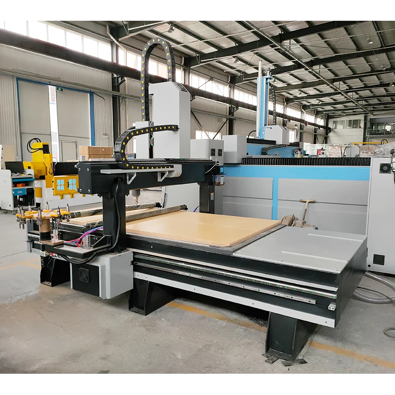 1325 4 Axis CNC Wood Router Machine for MDF Plywood Solid Wood Table Chair Leg Engraving Multi Function